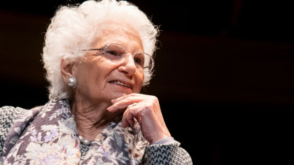 Liliana Segre a Genova per il Premio Nazionale Ipazia